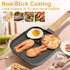 Non-Stick Frying Pan with 2/4 Hole